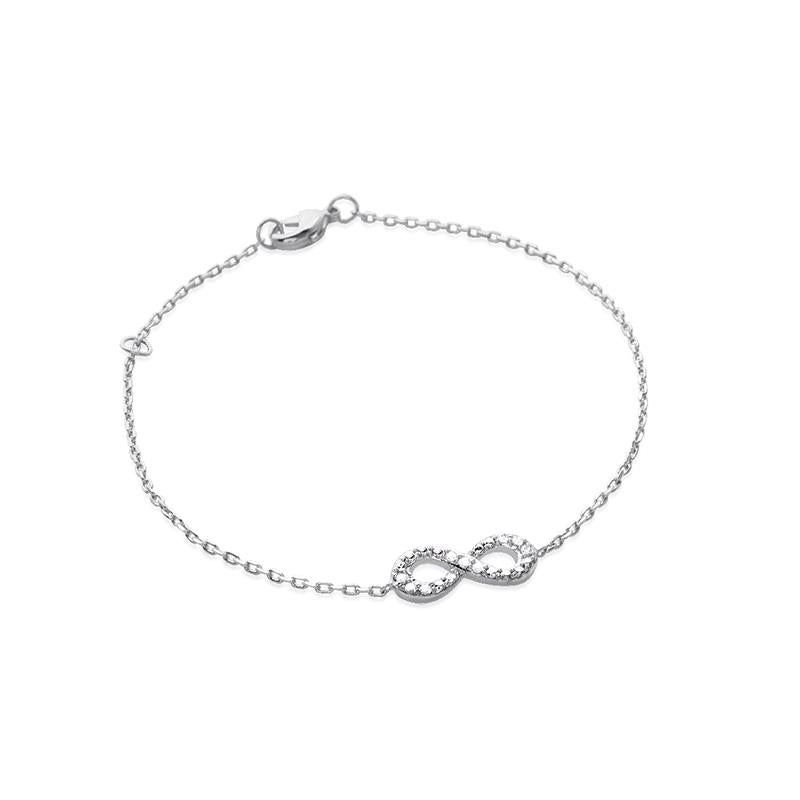 Infinito - Pulsera - Plata