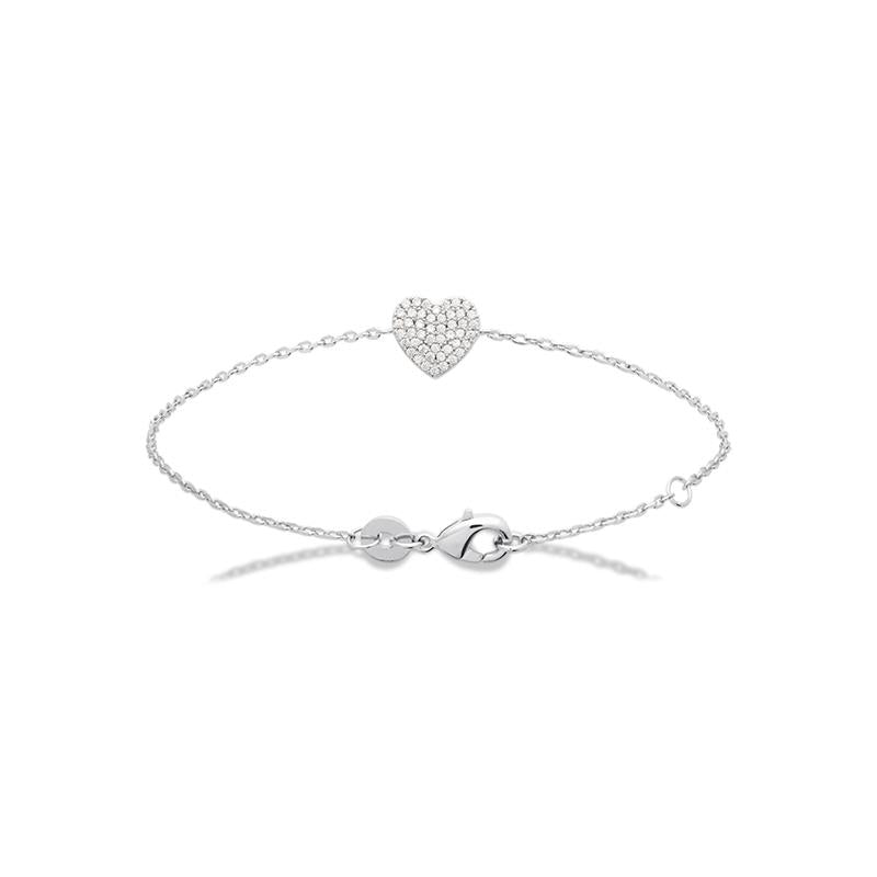 Herz - Armband - Silber