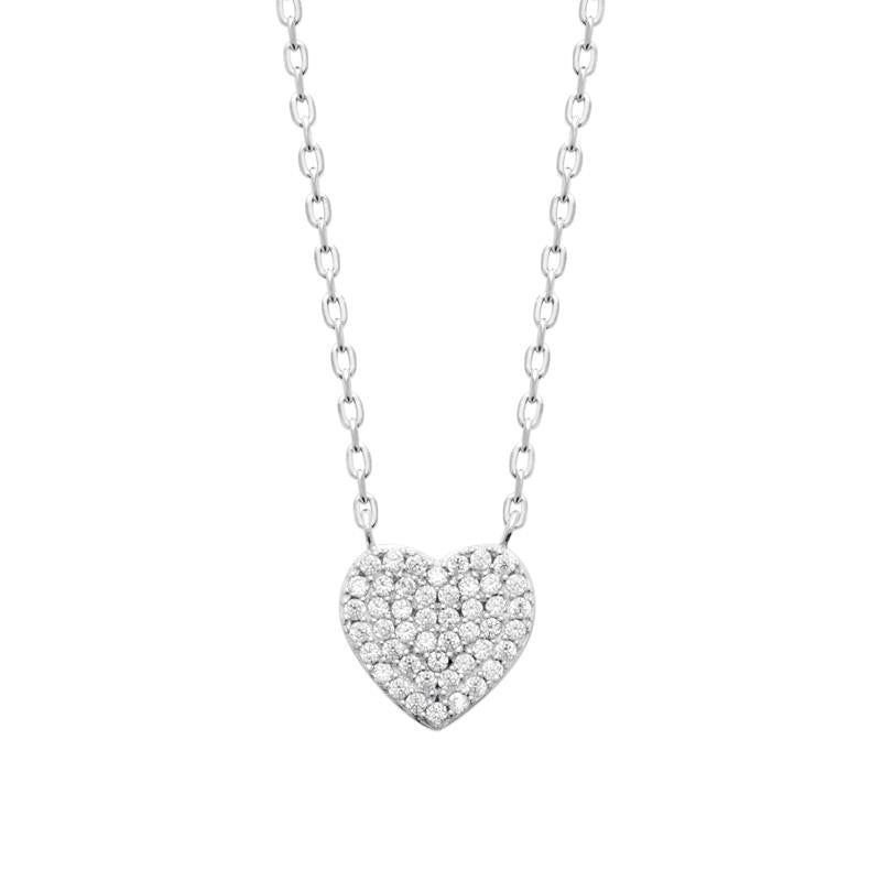 Collier Cœur – Argent | Azuline