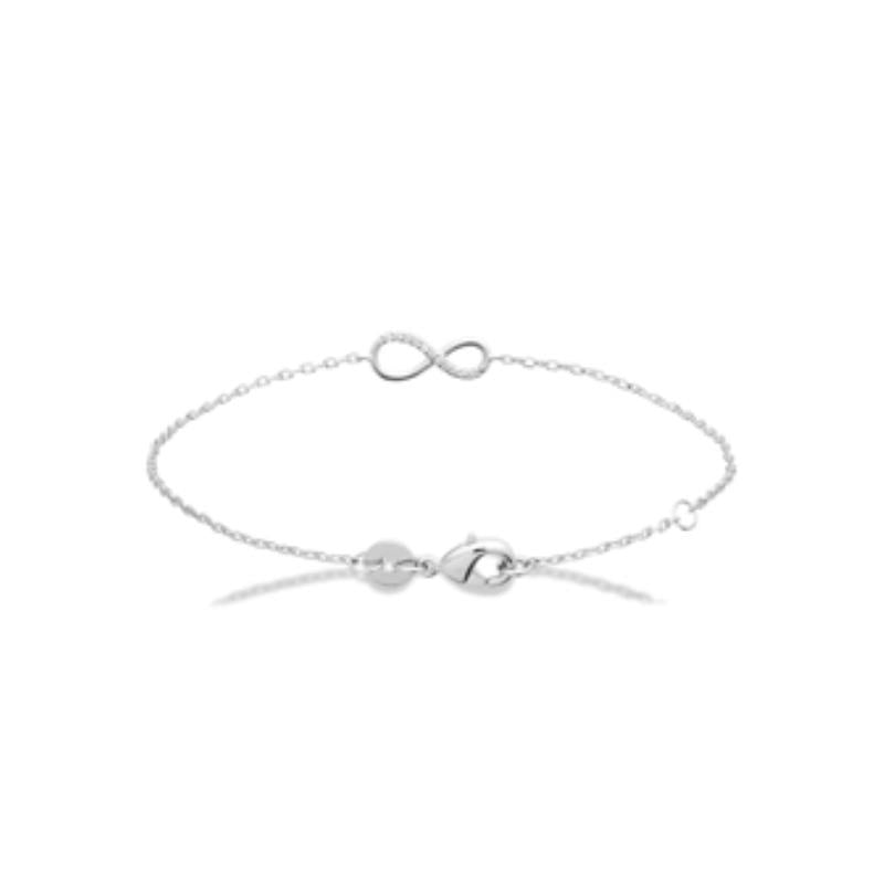 Infinity Bracelet – Silver | Azuline
