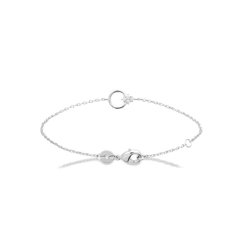 Thin Knot Bracelet – Silver | Azuline