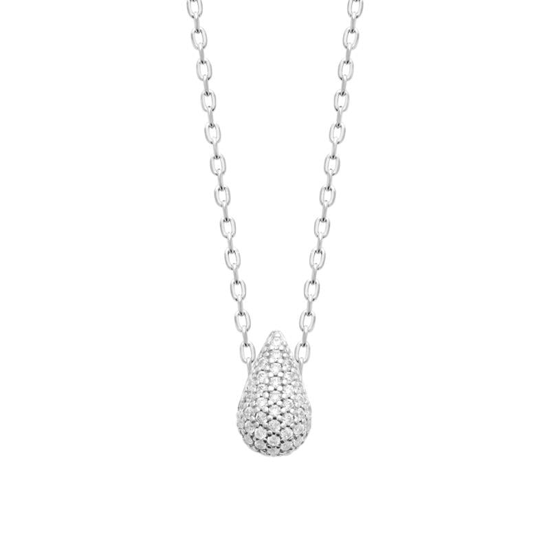Drop Necklace – Silver | Azuline