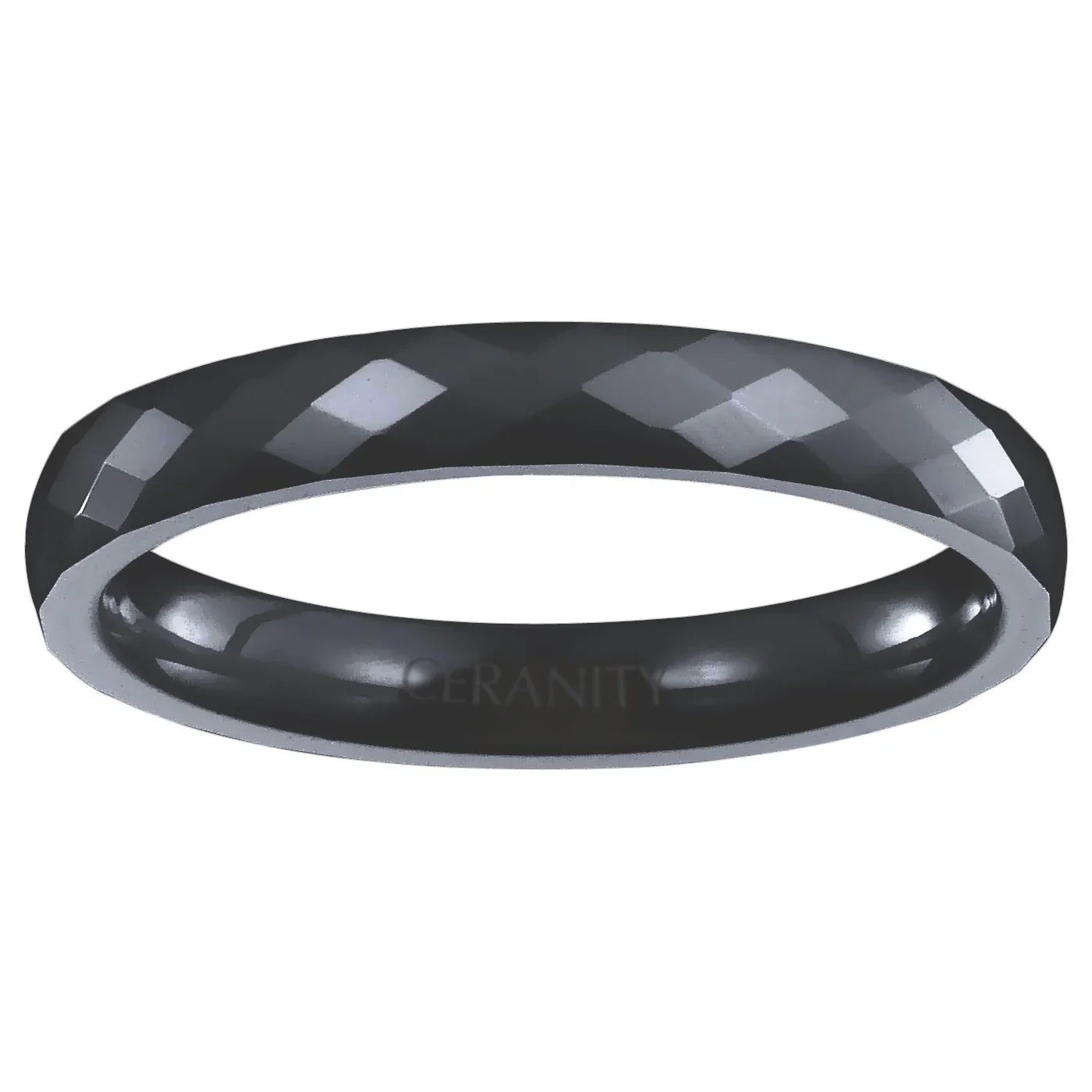 Anillo - Cerámica Negra - Ceranity