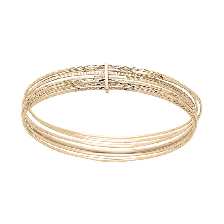 Ugentlig armbånd – gyldent stål | Azulin
