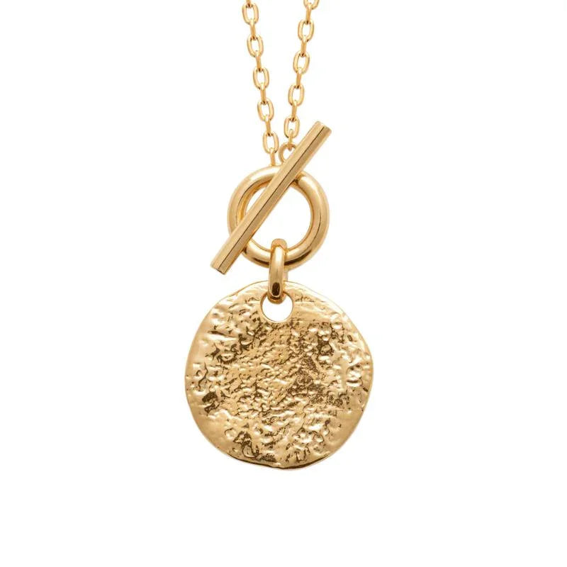 Hypnotic - Gehamerd - Ketting - Verguld