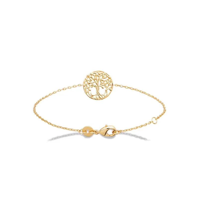 Baum des Lebens – Armband – vergoldet