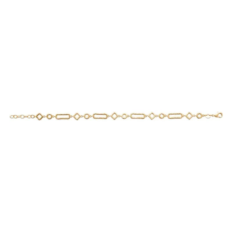 Hypnotique - Enlace - Pulsera - Chapado en oro vista 2