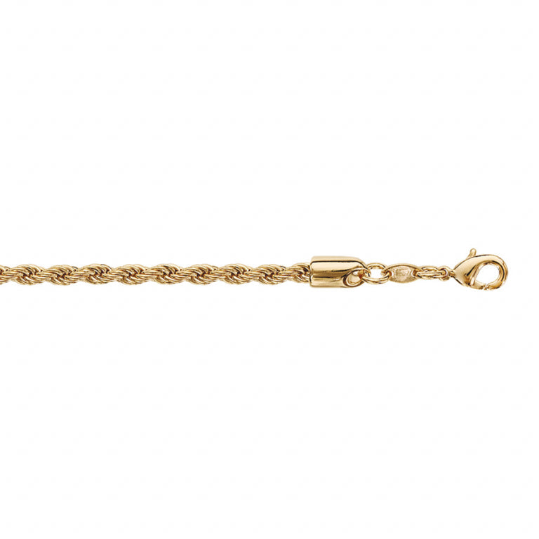 Rope Mesh Halsband – Guldpläterad | Azulin