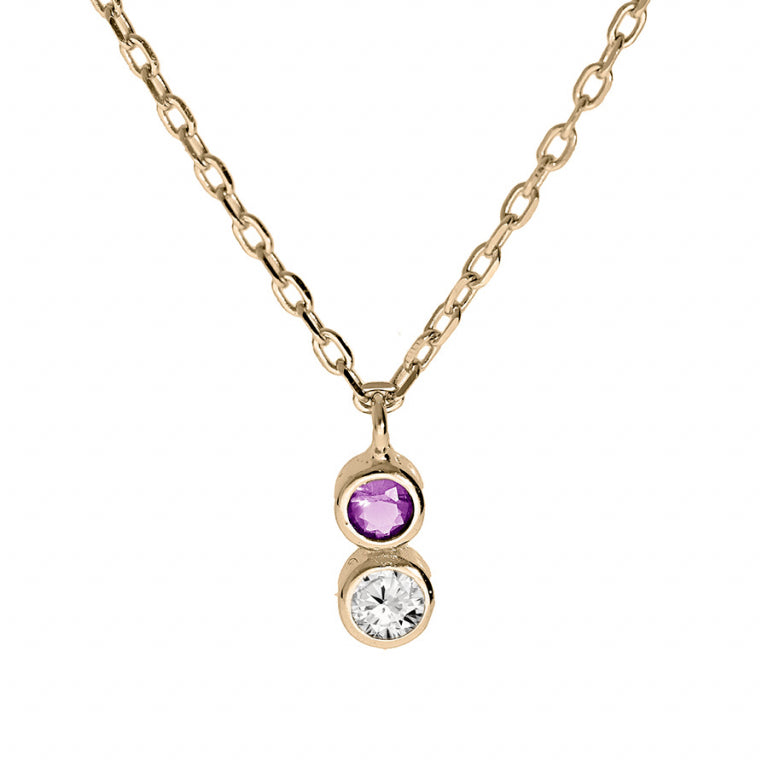 Pendenti Necklace – Silver Gilded with Fine Gold | Azuline