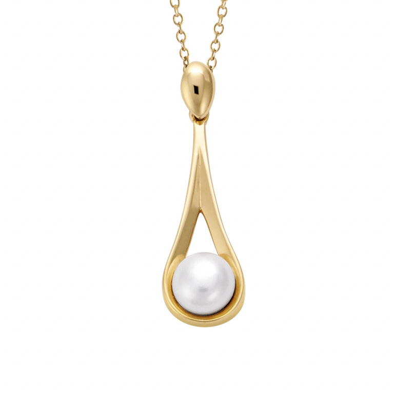 Colar Gota – Banhado a Ouro | Azuline