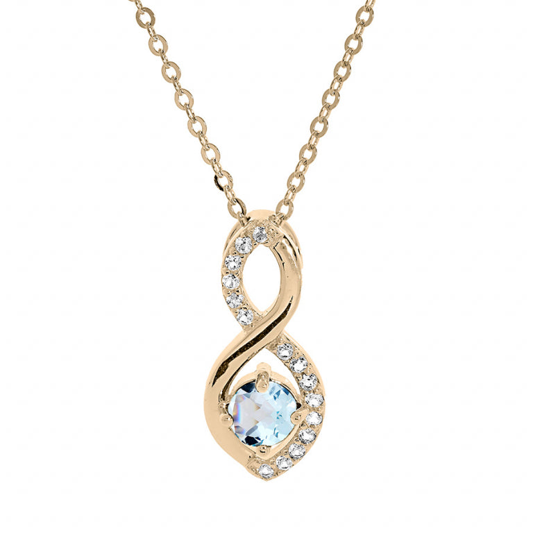 Colier Infinity – Placat cu Aur | Azulin