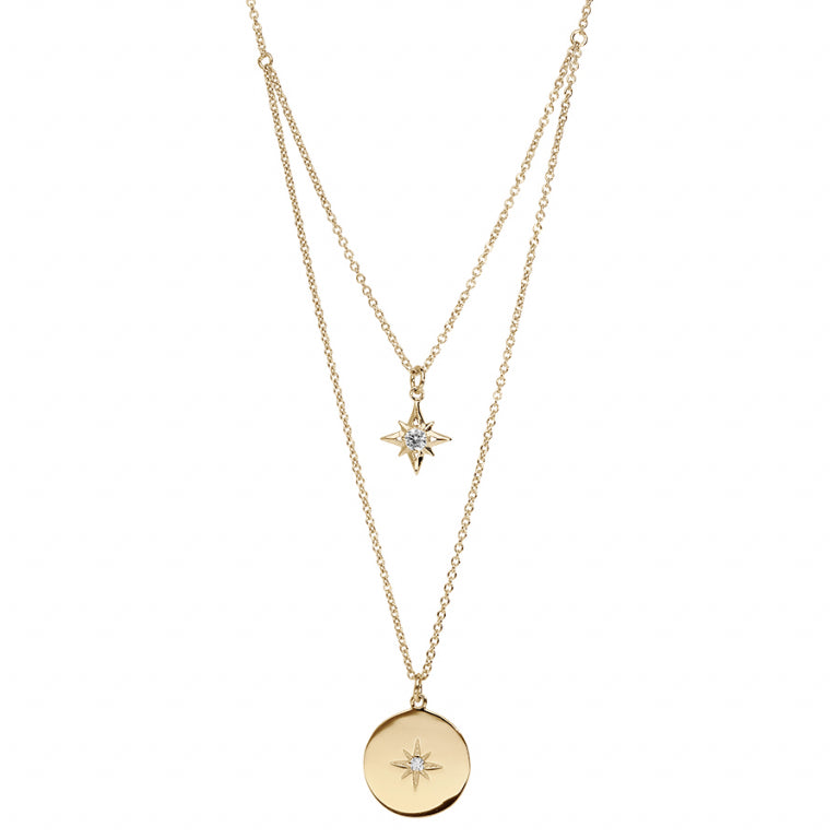 Collier Étoile – Argent Doré à l’Or Fin | Azuline