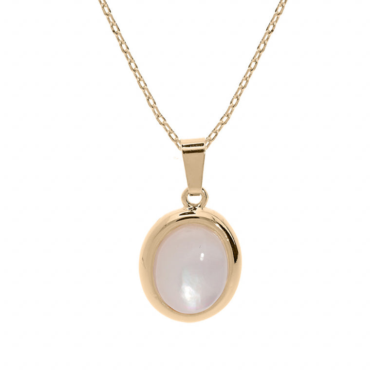 Collier Ovale – Plaqué Or | Azuline