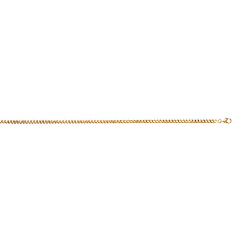 Collana barbazzale – Argento dorato con oro fino | Azuline vista 2