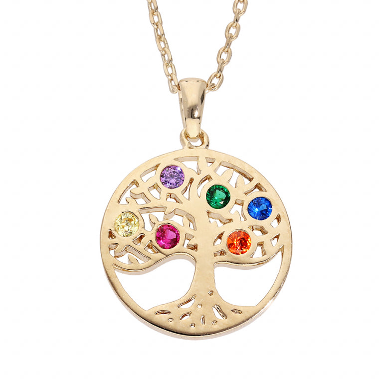 Collana rotonda - Placcata in oro | Azuline