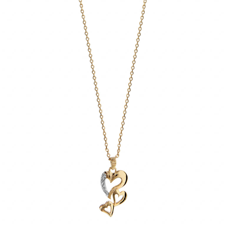 Hartketting – Verguld | Azulin-weergave 2