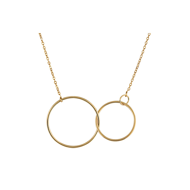 Circle Necklace – Gold Plated | Azuline