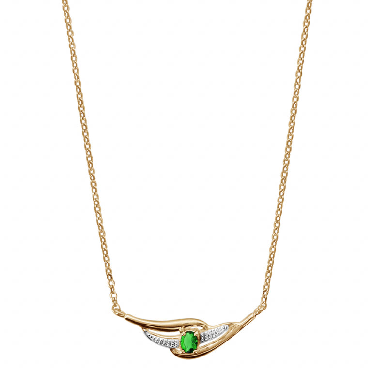 Colar com pingente – banhado a ouro | Azuline ver 2