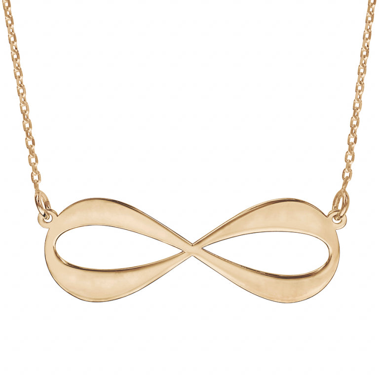 Infinity Necklace – Gold Plated | Azuline view 2