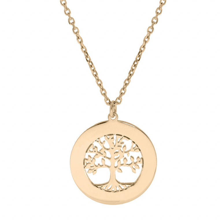 Cirkelketting – Verguld | Azulin