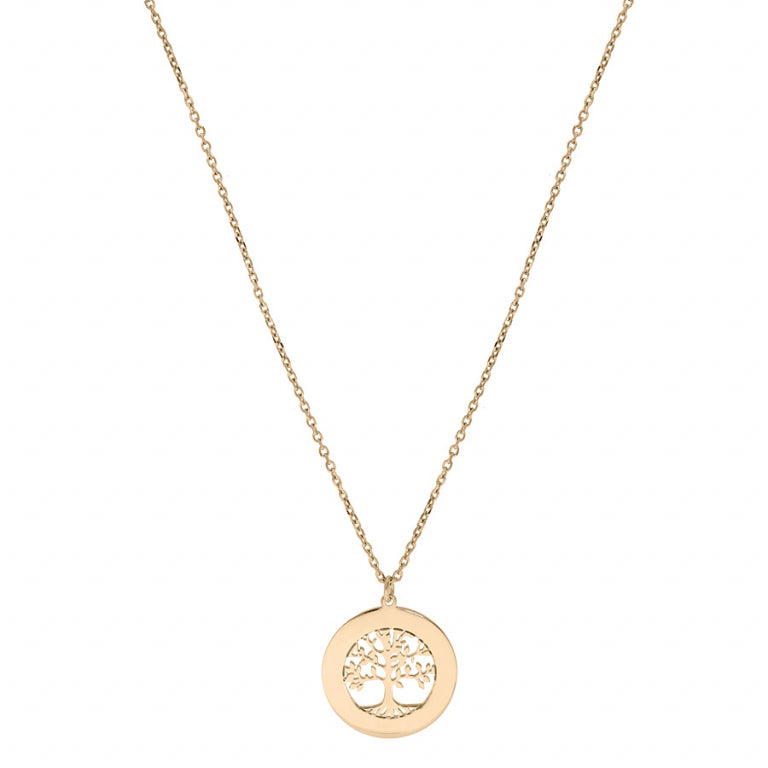 Cirkelketting – Verguld | Azulin-weergave 2