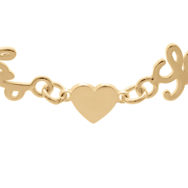 Heart Necklace – Gold Plated | Azuline view 2