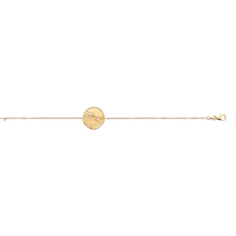 Constellation Medal Bracelet – Gold Plated | Azuline