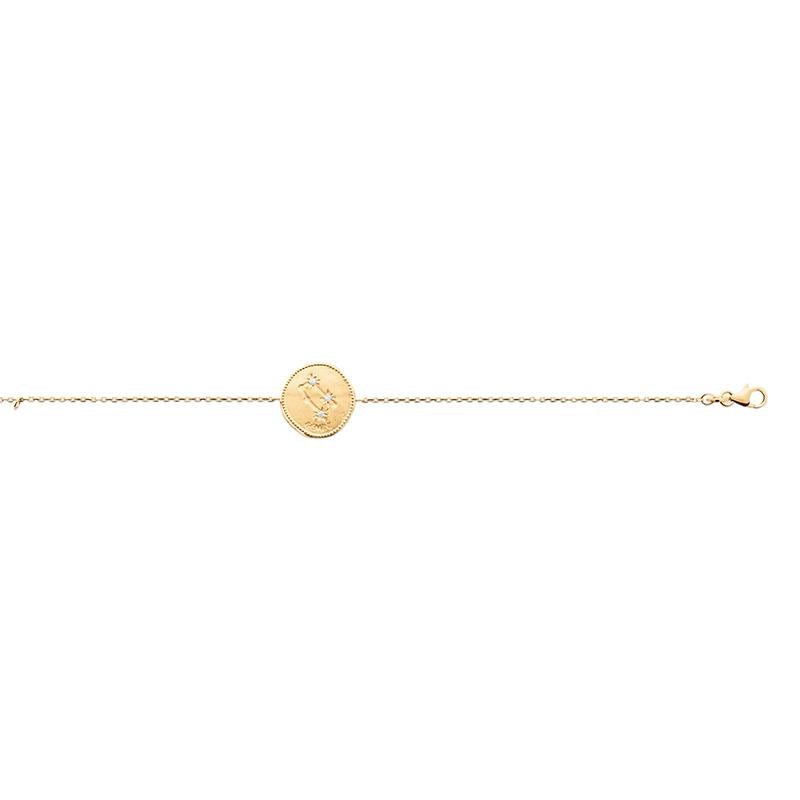 Constellation Medal Bracelet – Gold Plated | Azuline