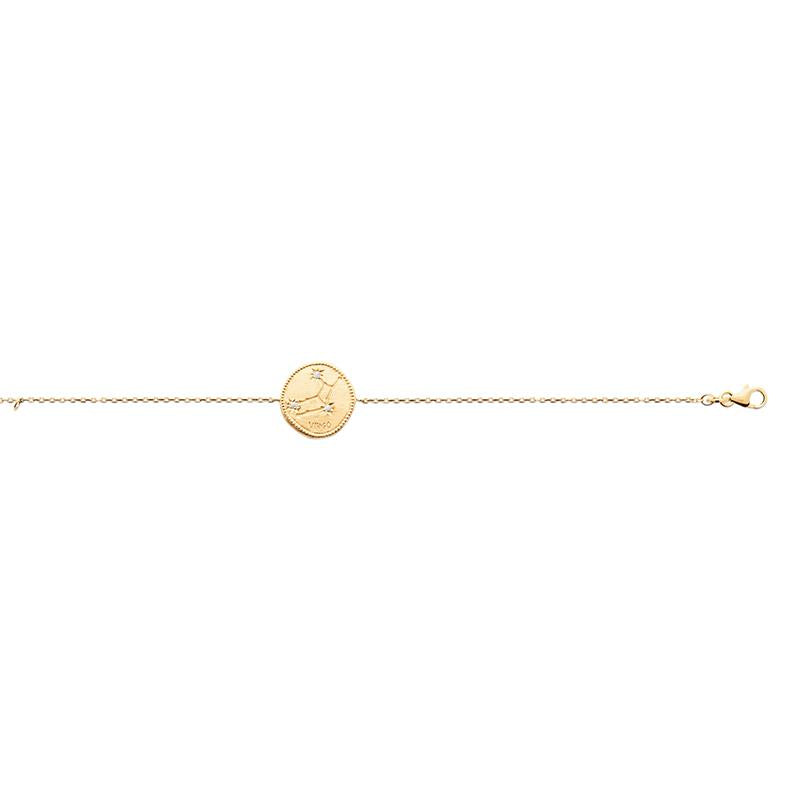 Constellation Medal Bracelet – Gold Plated | Azuline