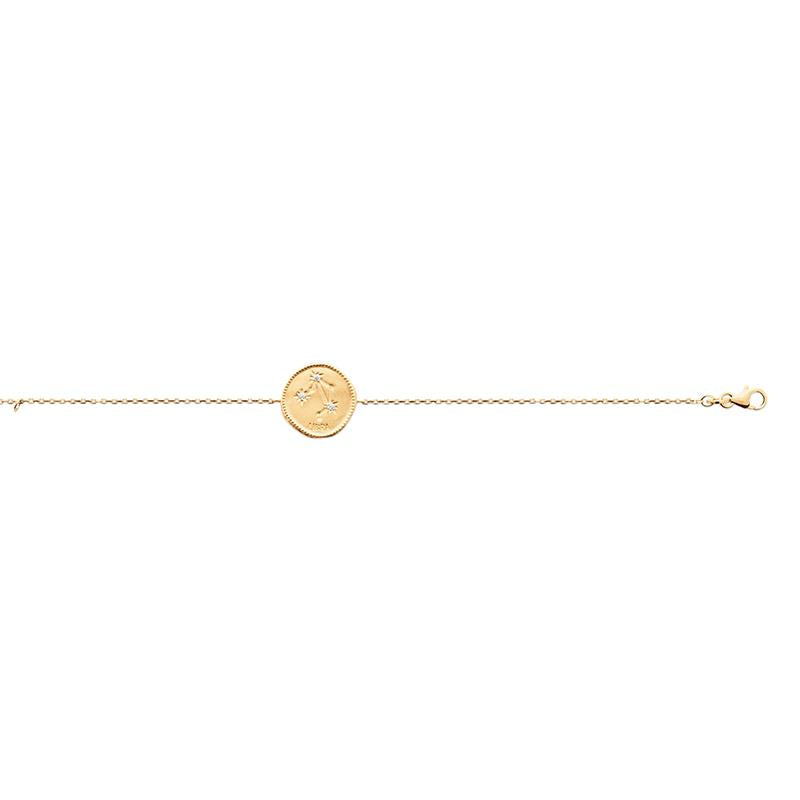 Constellation Medal Bracelet – Gold Plated | Azuline