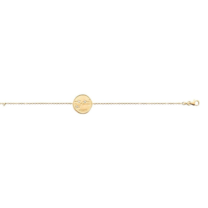 Constellation Medal Bracelet – Gold Plated | Azuline