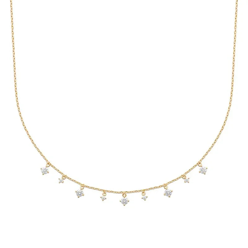 Charm – Halskette – vergoldet