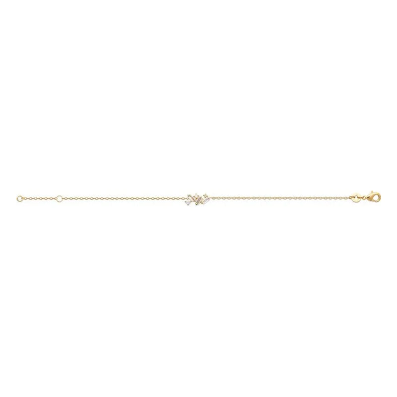 Haarspange – Armband – vergoldet, Ansicht 2