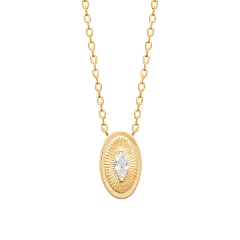 Charm - Collar - Chapado en Oro