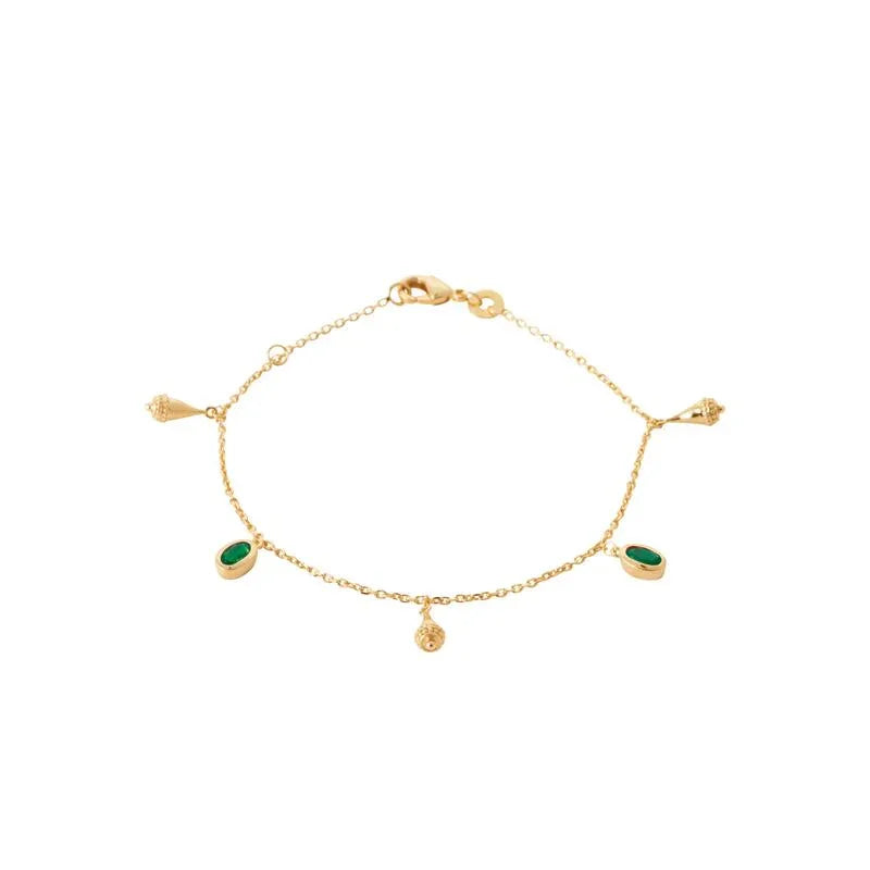 Charms - Bransoletka - Pozłacana