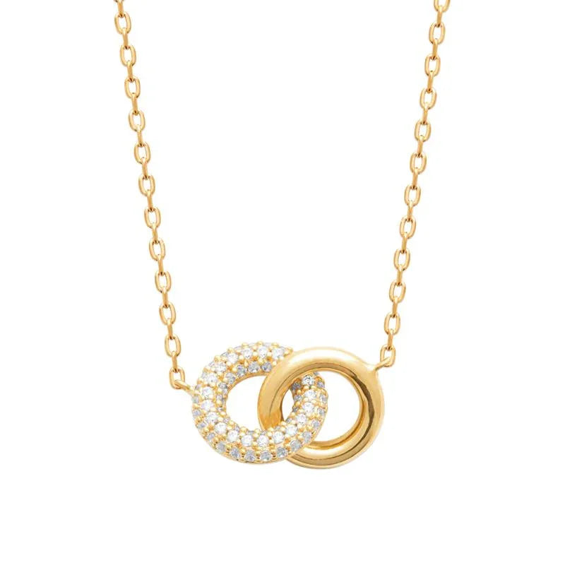 Ring – Halskette – vergoldet