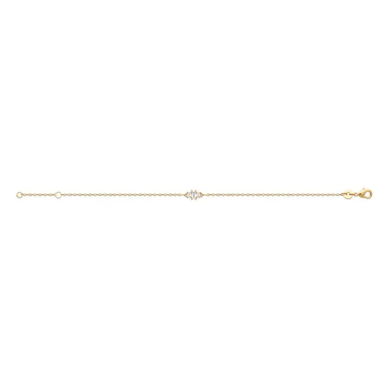 Haarspange – Armband – vergoldet, Ansicht 2