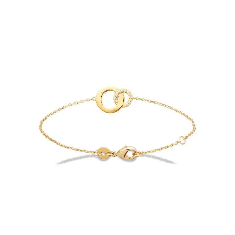 Anel - Pulseira - Banhado a Ouro