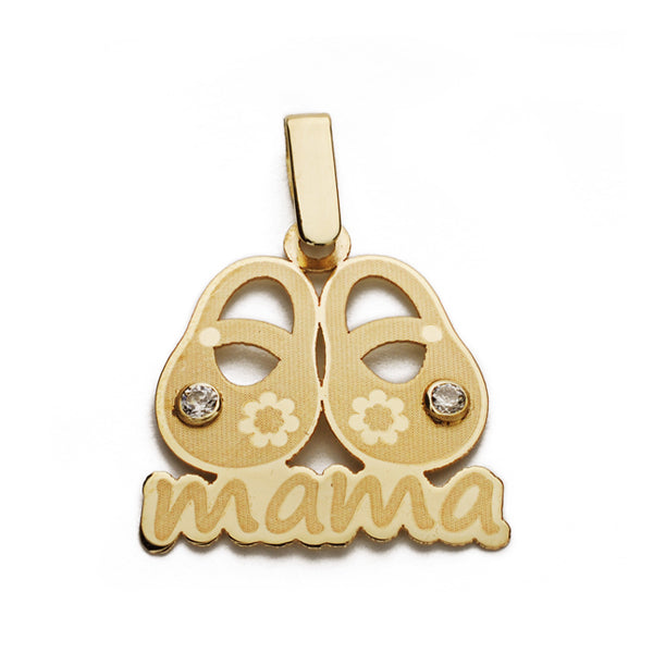 9K guld Mama vedhæng