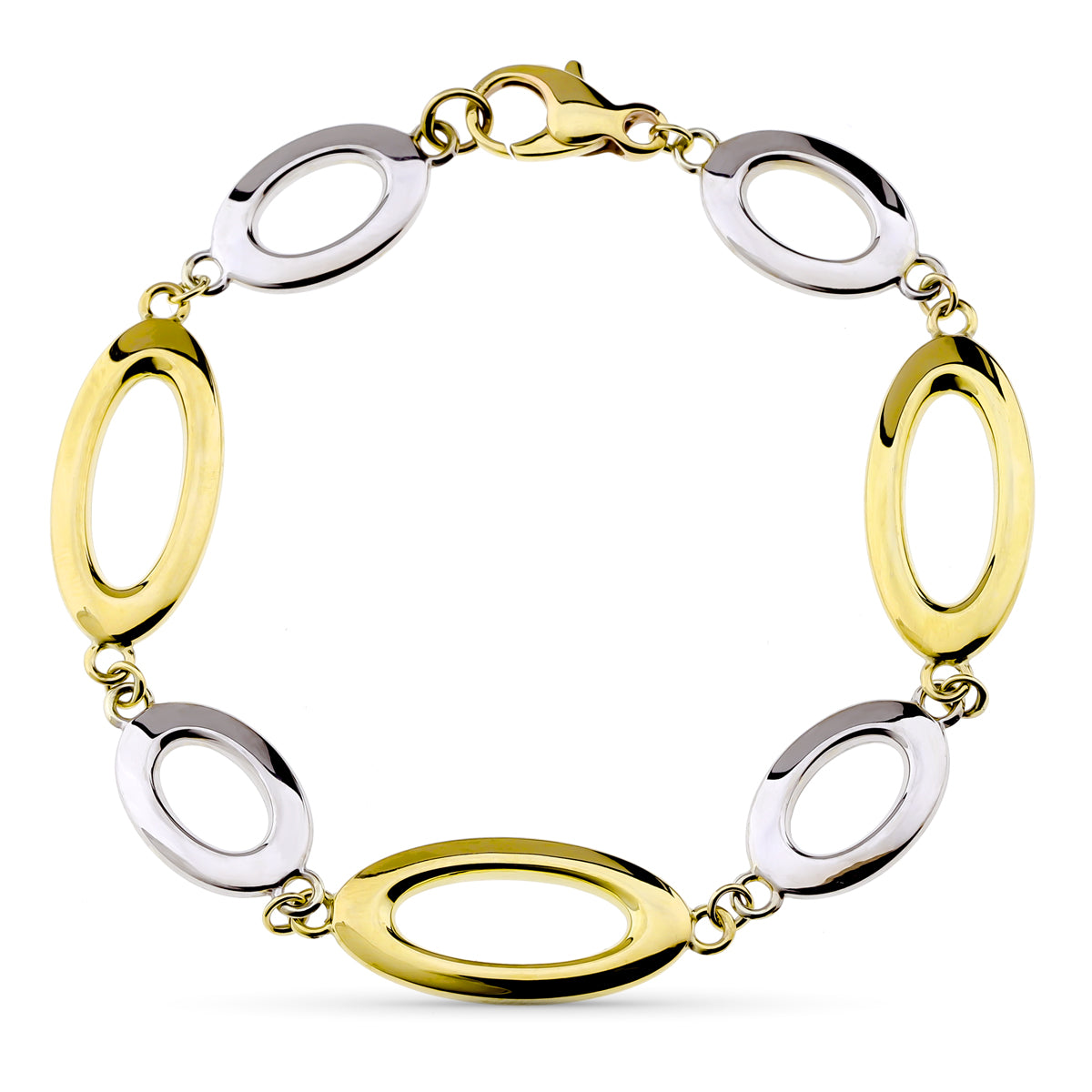 Pulseira oca 9K 19 cm