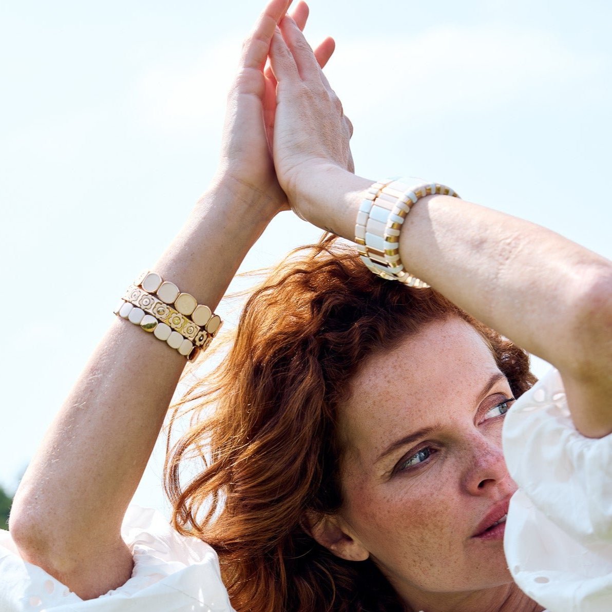 Colormind Maxi - Beige - Bracelet - Simone à Bordeaux