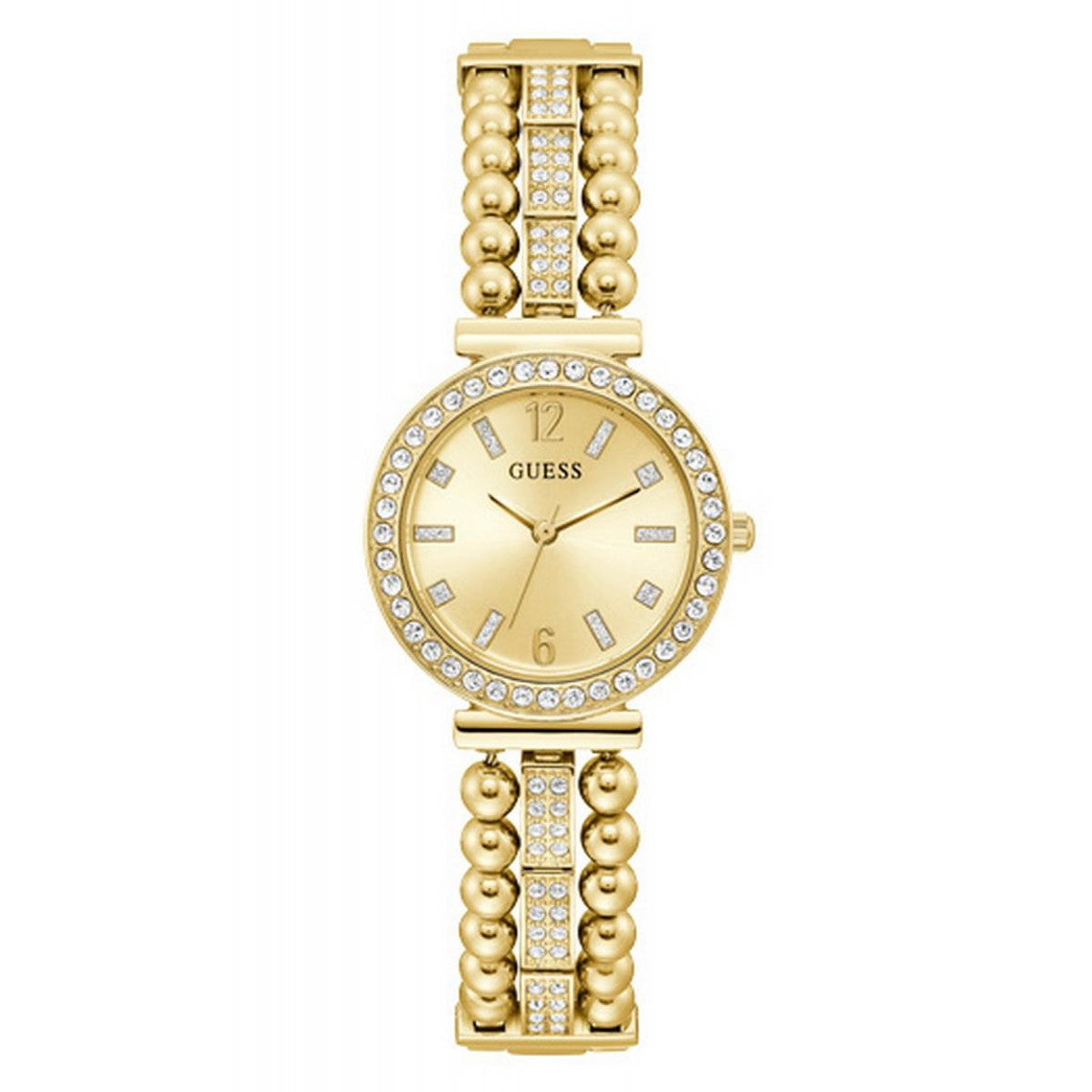 GW0401L2 Acero dorado Reloj para mujer Guess – Azuline
