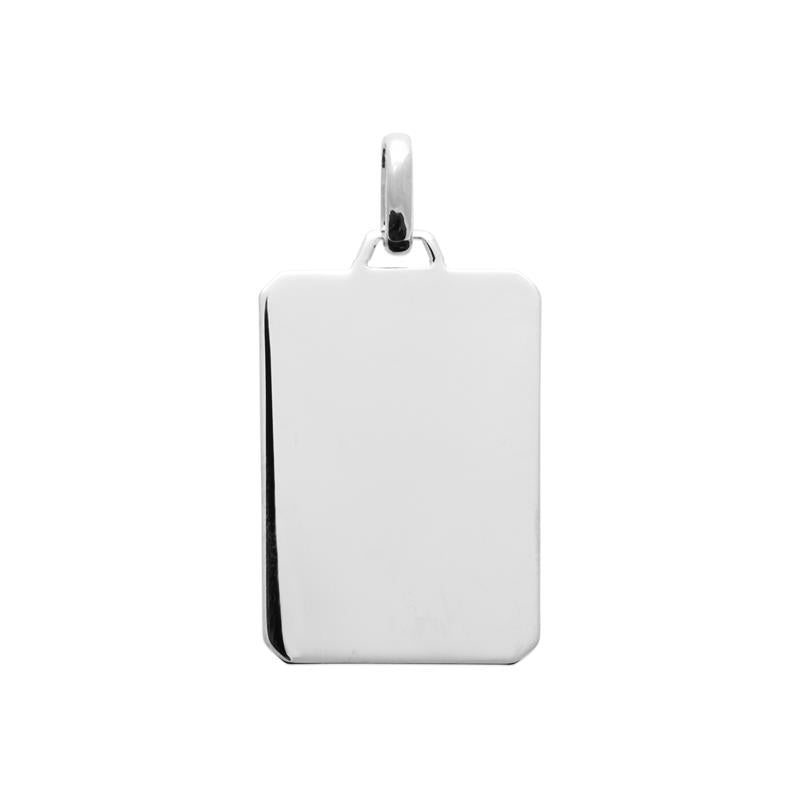Rectangle Pendant – Silver | Azuline