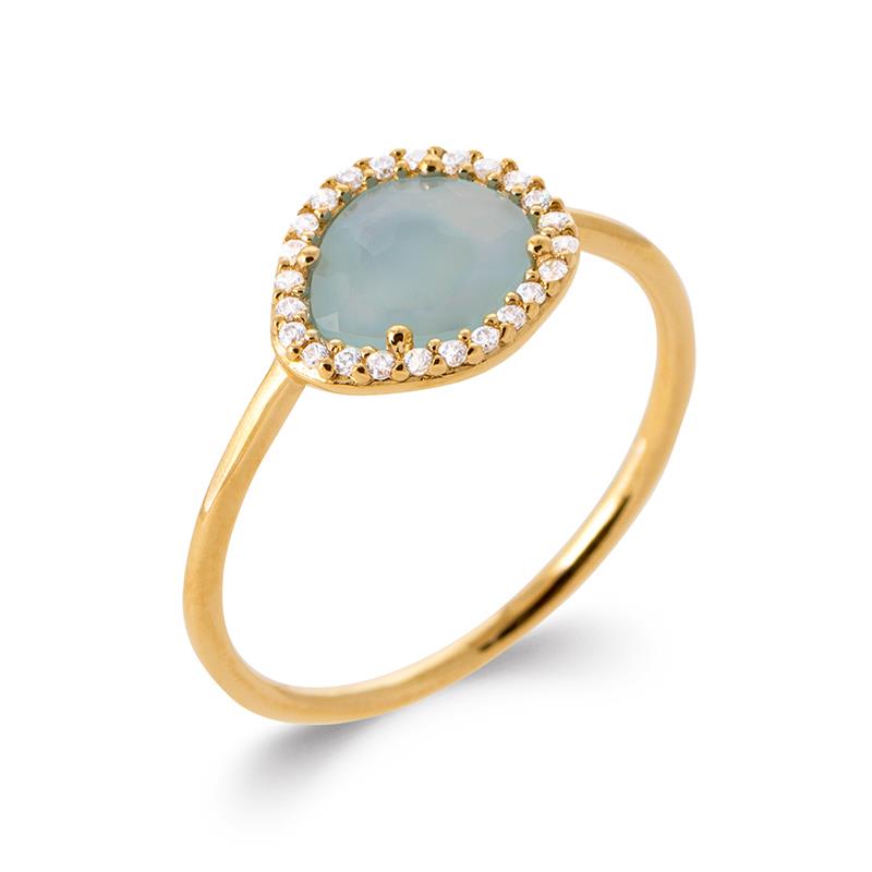 Round Ring – Gold Plated | Azuline