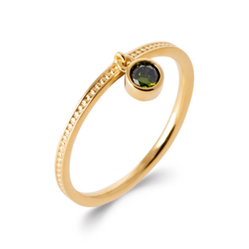 Anillo Gota – Chapado en Oro | Azuline