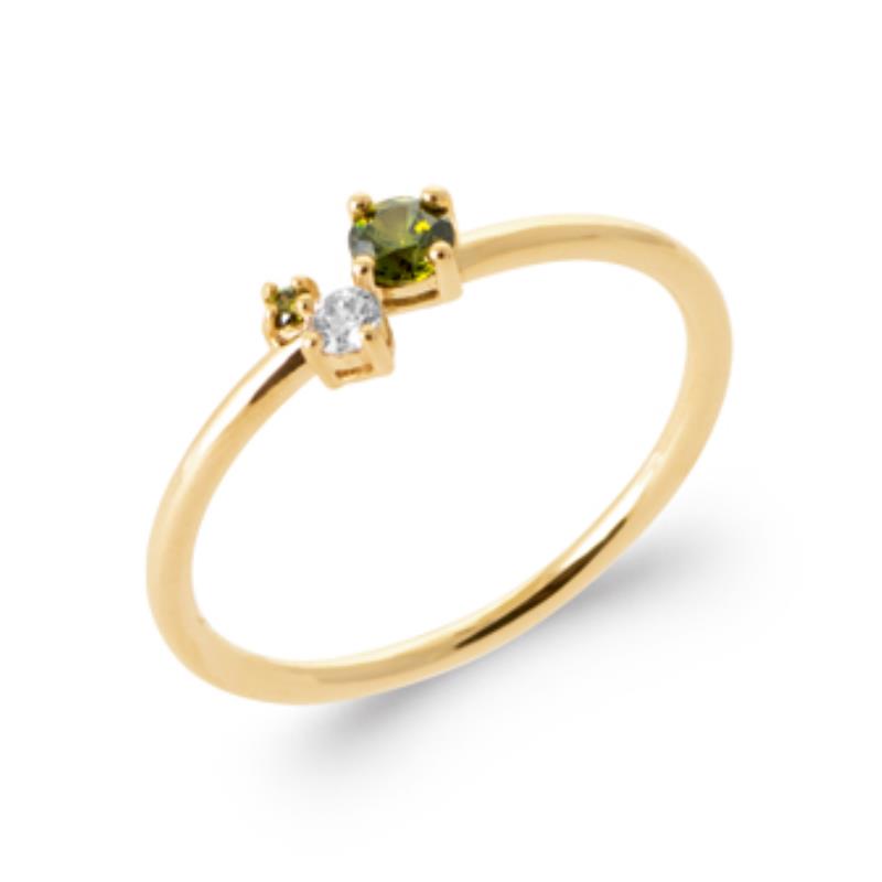 Anillo Abierto – Chapado en Oro | Azuline