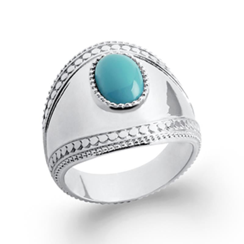 Inel Oval – Argint | Azulin