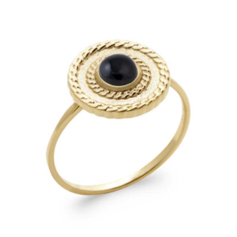 Anillo Torcido – Chapado en Oro | Azuline
