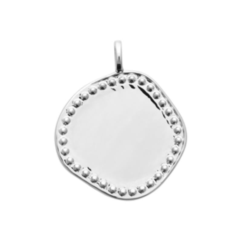 Beaded Medal – Silver | Azuline