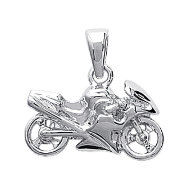 Pendentif Moto – Argent | Azuline